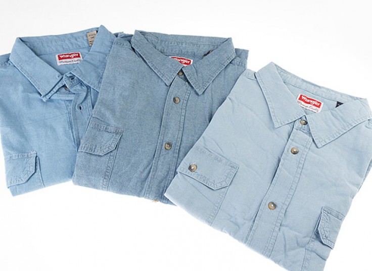 پیراهن جین قواره دار مردانه Wrangler