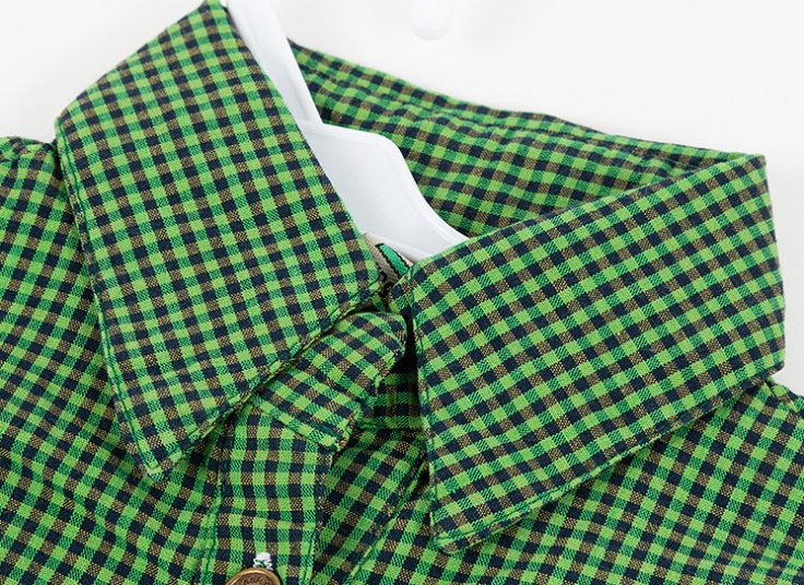 مانتو چهارخانه دخترانه