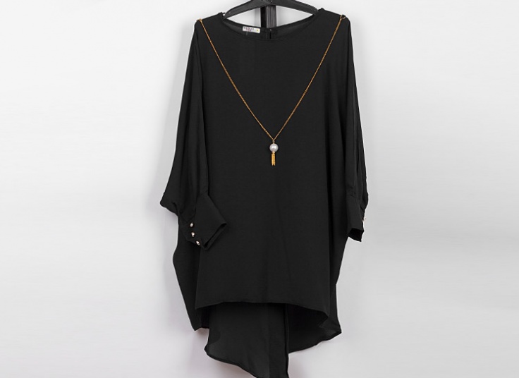 مانتو حریر کرپ Voguish