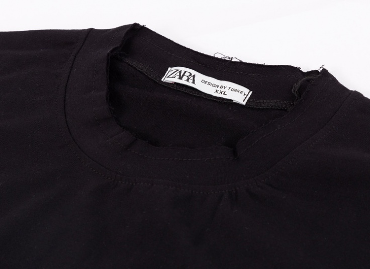 تیشرت لانگ مردانه تک جیب Zara