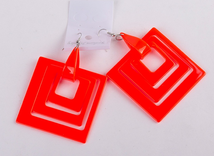 گوشواره رنگی Fashion