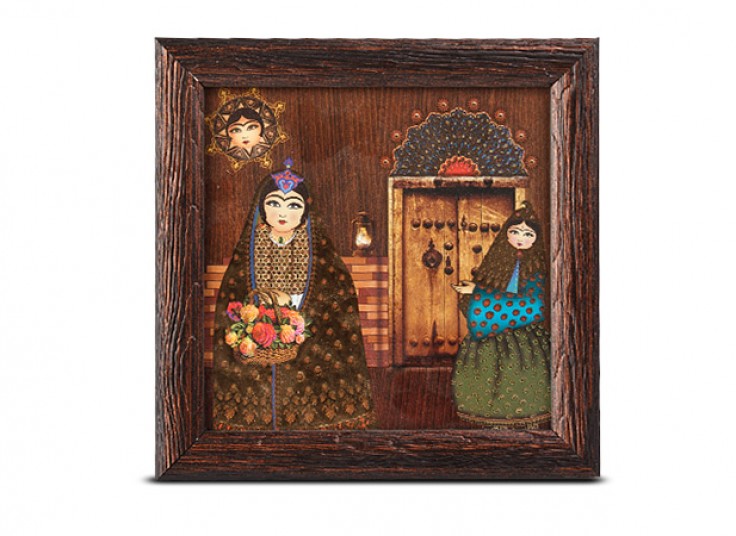 تابلو نفیس و نقش برجسته خاتون