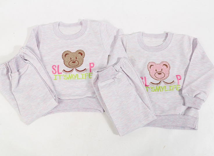 بلوز شلوار دخترانه تکه دوزی