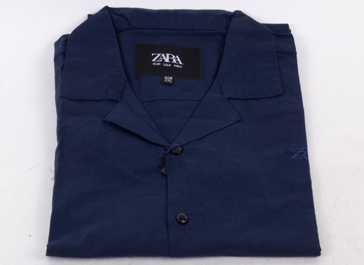 پیراهن آستین کوتاه لینن ZARA