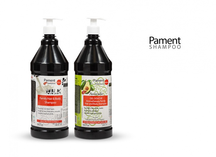 شامپو سر و بدن کرمی Pament