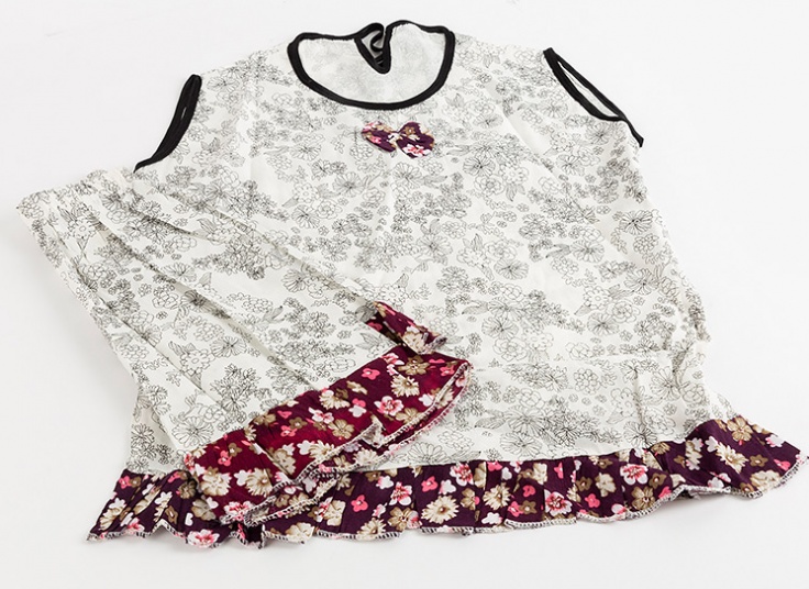 ست تاپ شلوارک دخترانه Papillon