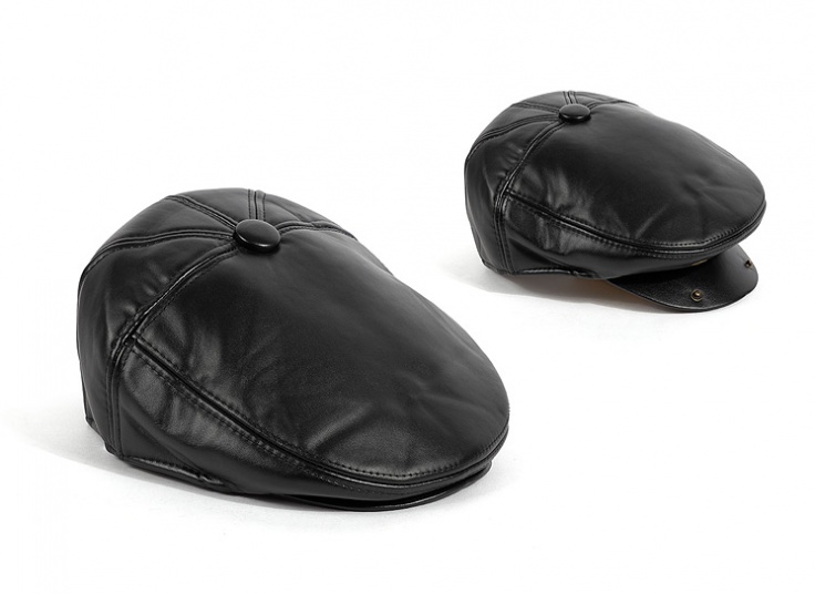 کلاه کپ چرمی