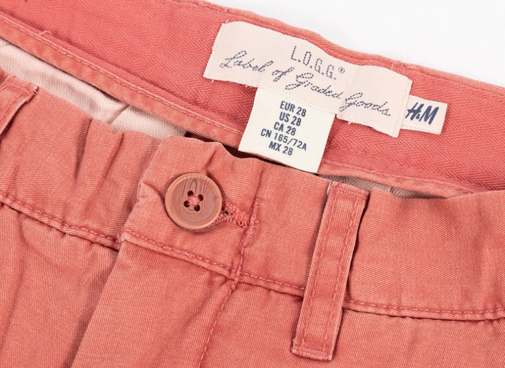 شلوارک کتان مردانه H & M