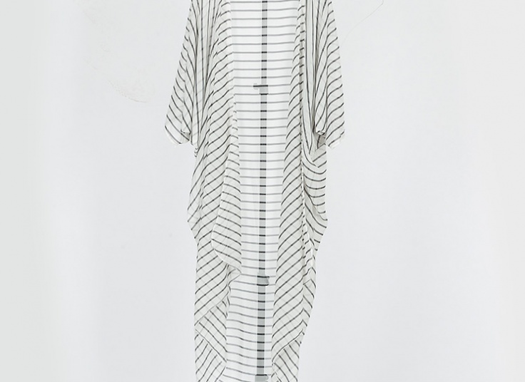 مانتو حریر جلو باز