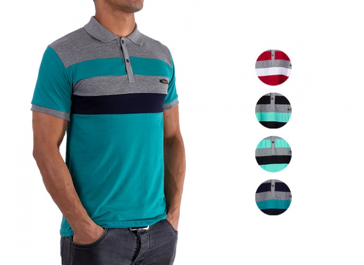 پولوشرت آستین کوتاه مردانه Eagle