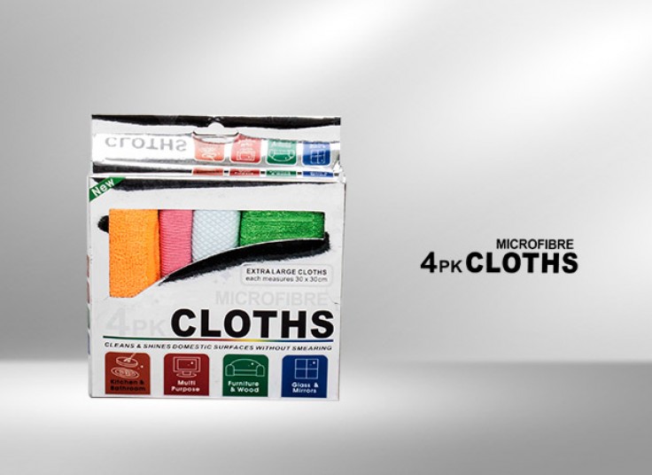پکیج دستمال ۴کاره MICROFIBRE