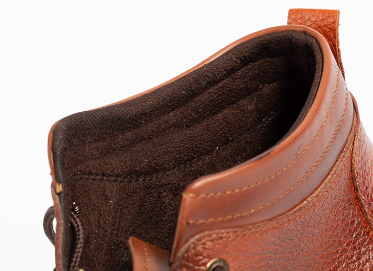 نیم بوت مردانه چرم طبیعی ecco