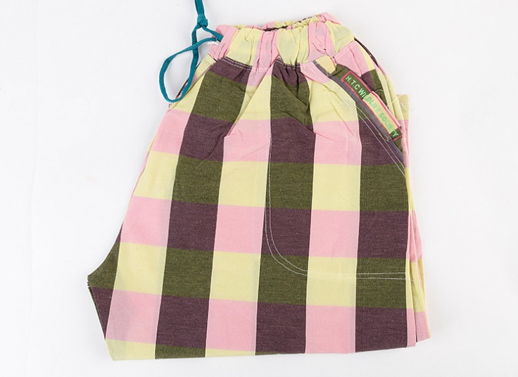 شلوارک راحتی مردانه چهارخانه