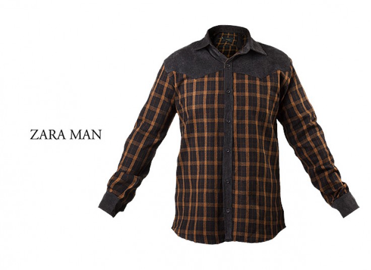 پیراهن پشمی ZARA MAN