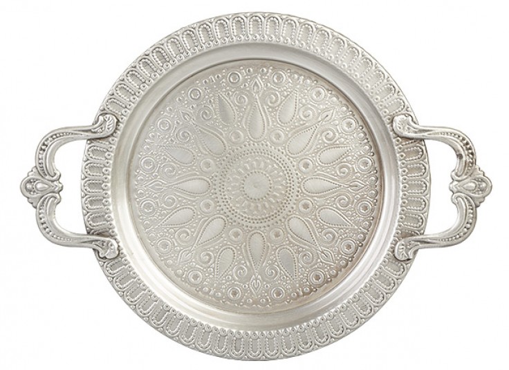 سینی فلزی طرح برجسته