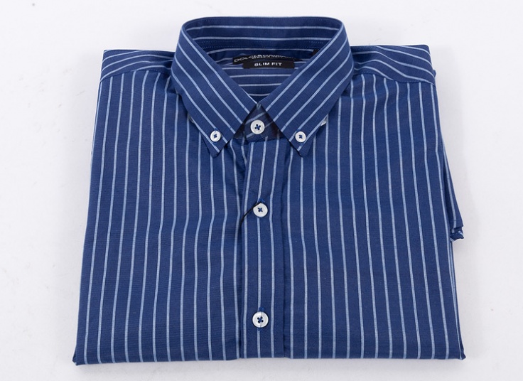 پیراهن مردانه راه راه طرح D&G