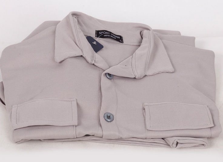 بلوز شلوار بیسکویتی جیب دار مردانه