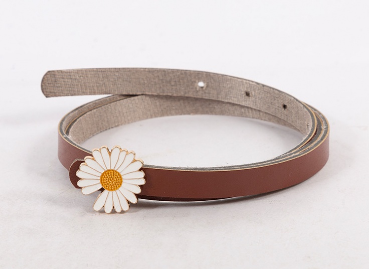 کمربند زنانه طرح گل بابونه