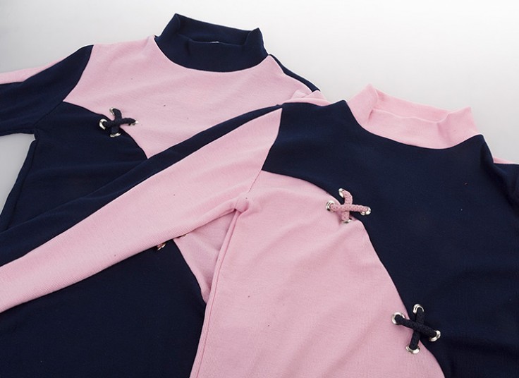 بلوز دو رنگ زنانه Cross