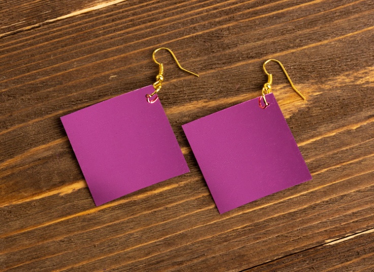 گوشواره پولکی