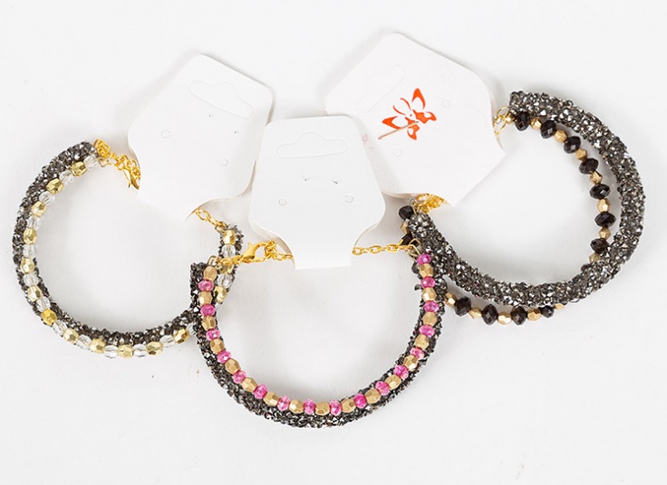 دستبند طرح کریستال