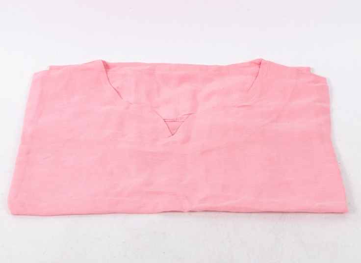 تونیک سایز بزرگ زنانه یقه کوبایی