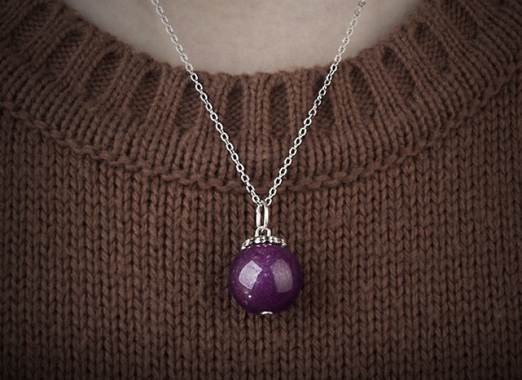 گردنبند سنگ طبیعی