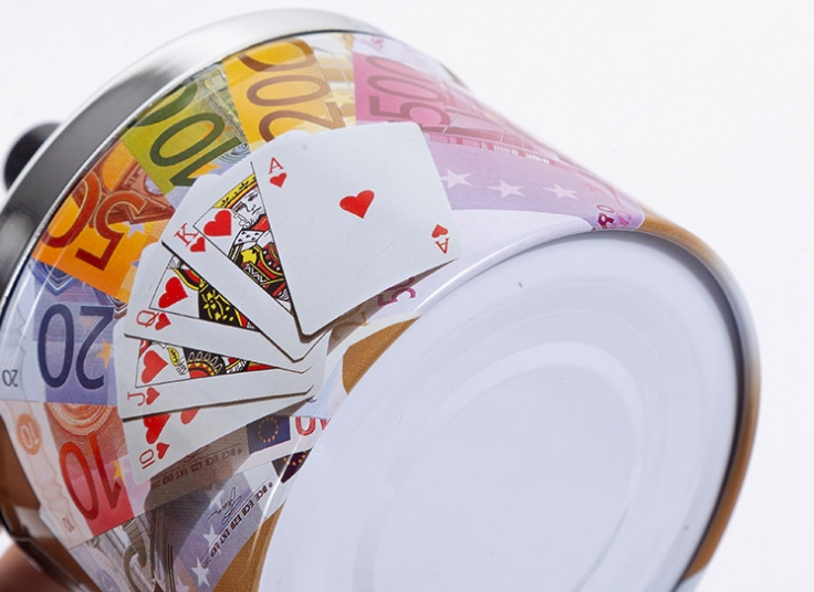 زیرسیگاری فلزی چرخشی Ashtray