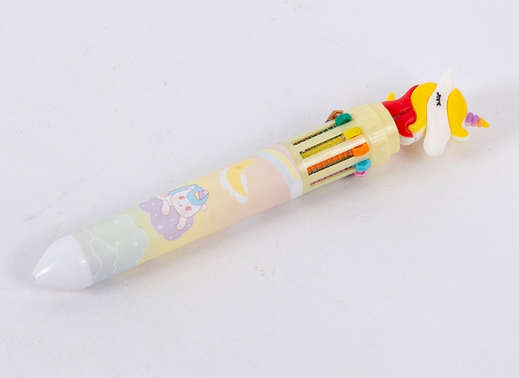 خودکار 10 رنگ طرح Unicorn