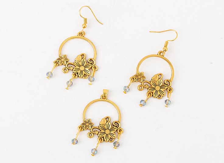 نیم ست طرح گل