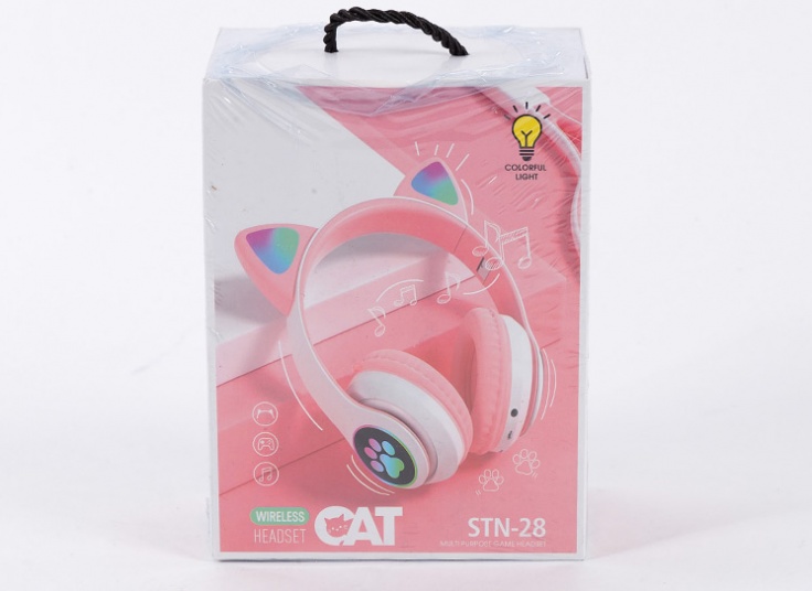 هدفون بلوتوثی طرح Cat مدل STN-28