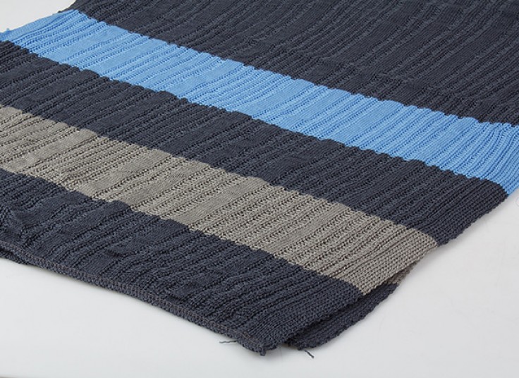 شال کش بافت Stripe