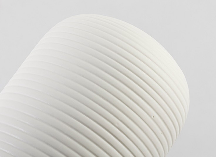 گلدان سرامیکی Grooved