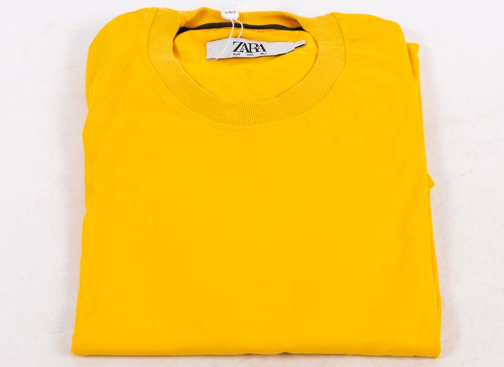 تیشرت مردانه آستین پاکتی طرح zara