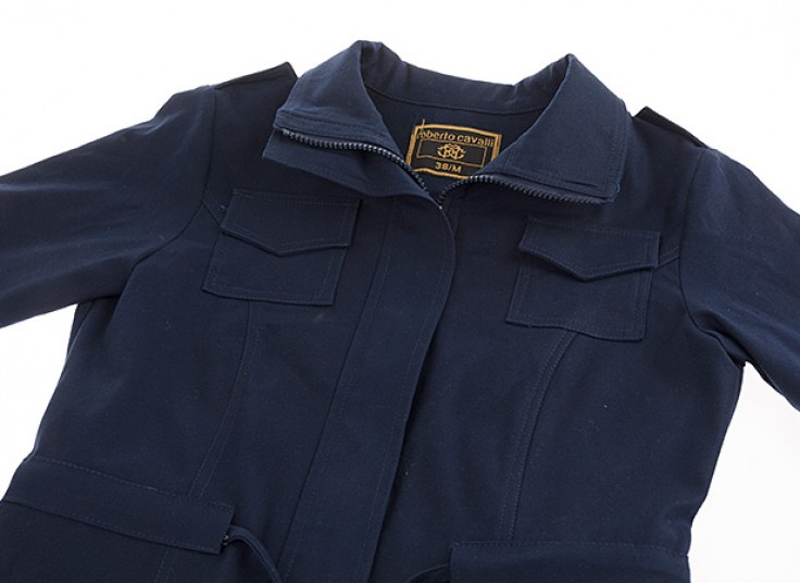 مانتو پاییزه طرح roberto cavalli