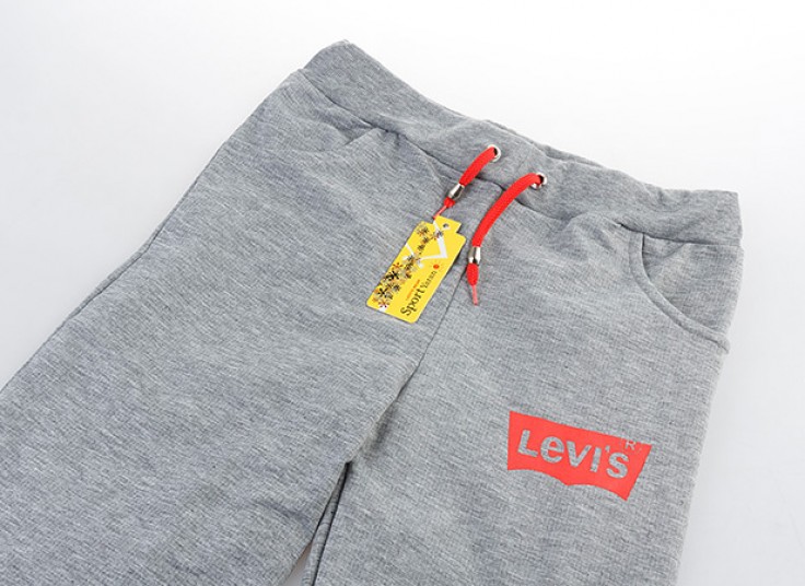 ست سویشرت کلاه دار و شلوار طرح levis