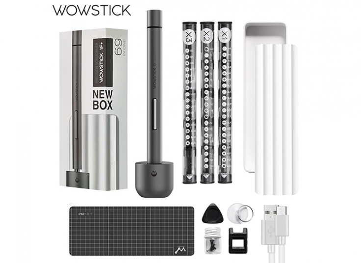 ست پيچ گوشتي شارژي شیائومی مدلWowstick 1F Plus 69 in 1
