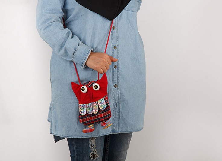 کیف تزئینی طرح جغد