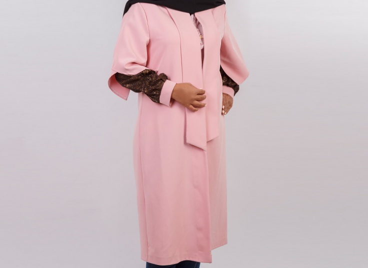 مانتو آستین چاکدار زنانه