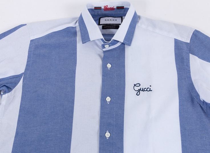 پیراهن راه راه مردانه Gucci