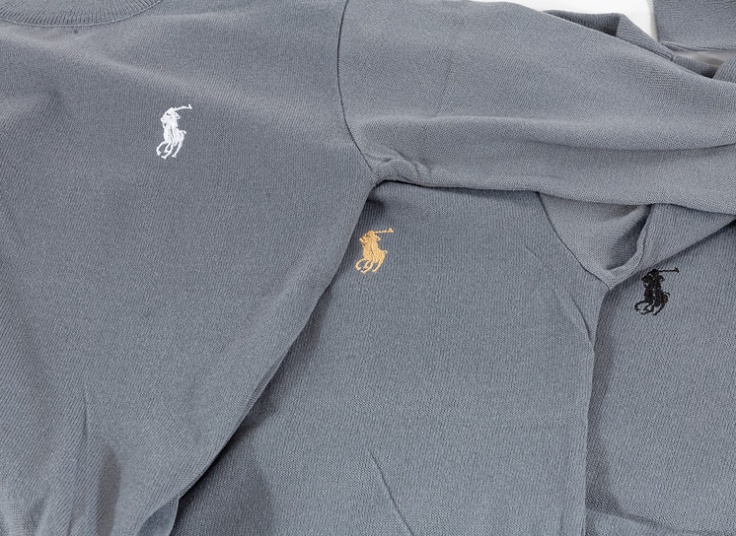 پلیور یقه گرد مردانه طرح POLO