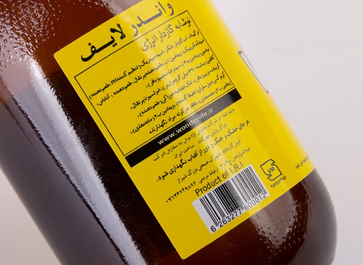 نوشابه انرژی زا ویتامین سی Wonder Life