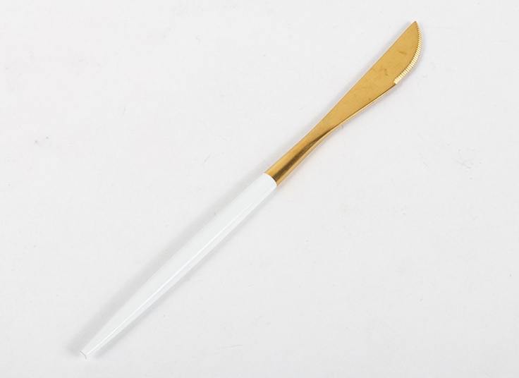 ست 4 عددی قاشق چنگال طلایی