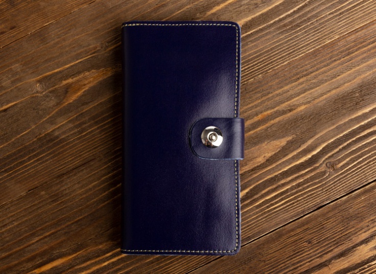 کیف پول و موبایل چرم طبیعی