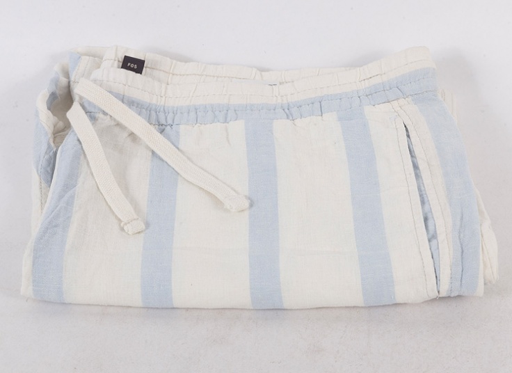 شلوارک مردانه لینن راه راه H & M