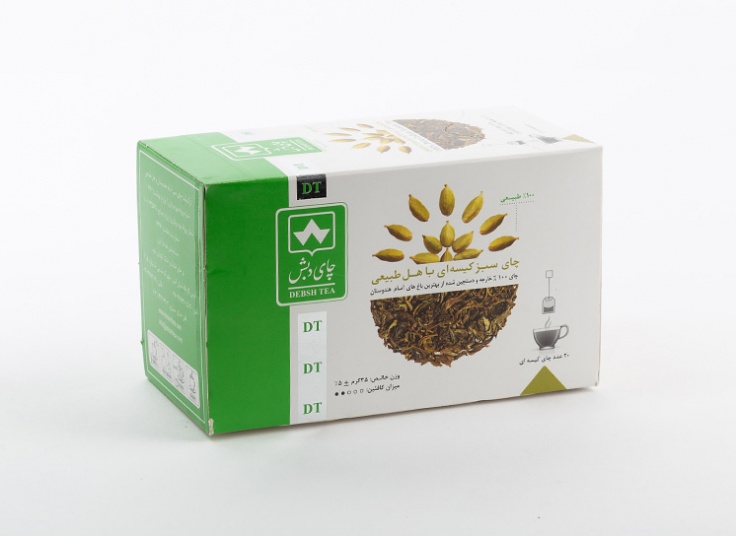 انواع چای سبز کیسه ای دبش
