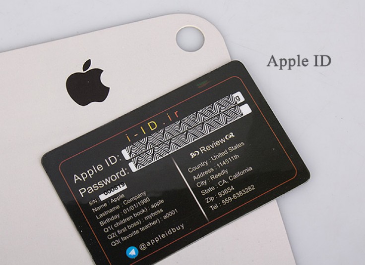 کارت جدید APPLE ID