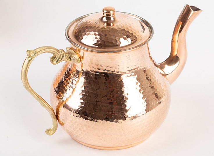 کتری و قوری مسی