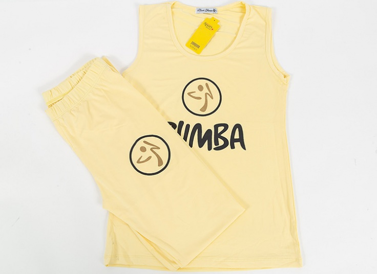 تاپ و شلوار طرح ZUMBA