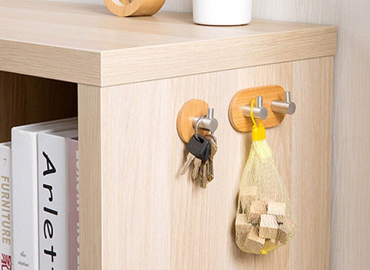 آویز دیواری بامبو و استیل